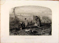 Old Antique Print The Holy Bible Where They Crucified Him Steel Engraving