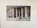 Old Antique Print Architectural Etchings Berninis Colonnade Vatican Rome 18th