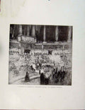 Old Antique Print Architectural Etchings Tragedy Sophocles Emperor Hardri