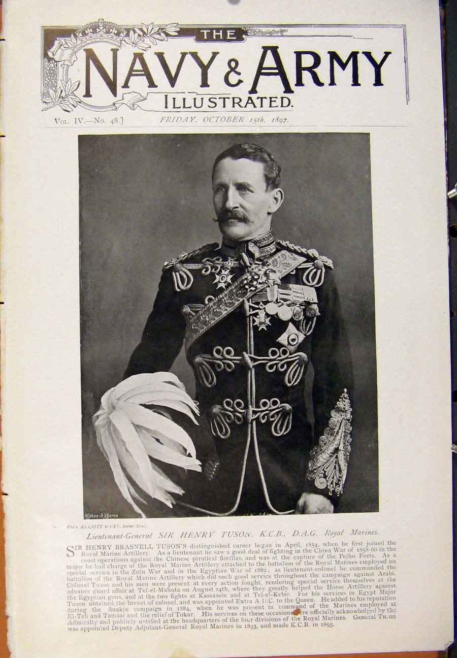 Original Old Antique Print Navy & Army Naval Regatta Malta Henry Tuson