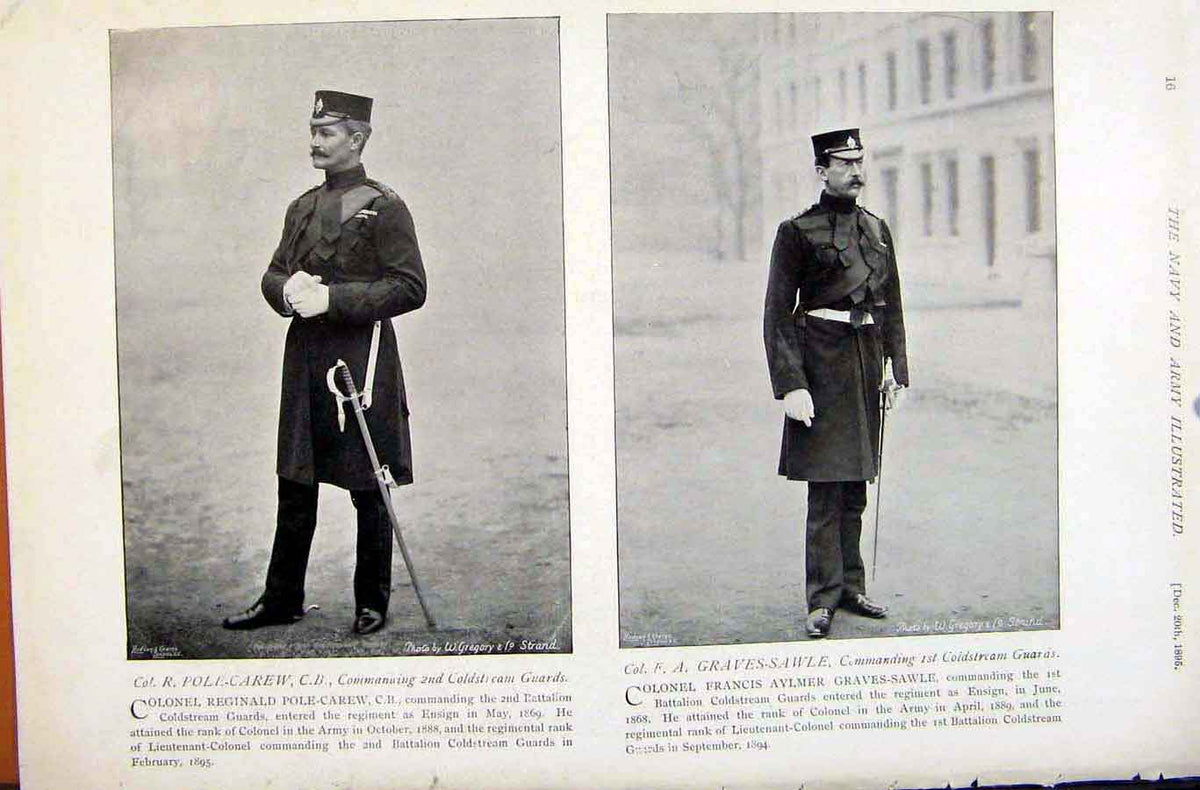 Old Antique Print Navy & Army Gunners Field Artillery Drilling Polecarew