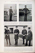 Original Old Antique Print Navy & Army Alexander Milne Bart Admiral Fleet Photo