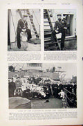 Old Antique Print Navy & Army Admiral Sir Nowell Salmon Marines Majestic