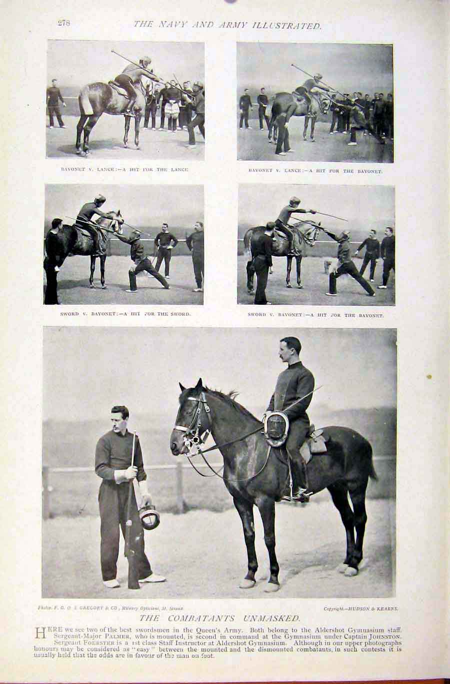 Original Old Antique Print Navy & Army Prince Wales Field Marshal Portrait