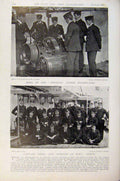 Original Old Antique Print Navy & Army Mids The Theseus Under Instruction