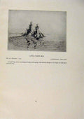 Old Antique Print American Ships Little White Briglimited Edition Etching