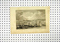 Old Antique Print View Citadel Pool Queen Anne Battery Plynouth Shipc1836 19th