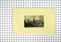 Original Old Antique Print C1836 View Cathedral City Lichfield 19th Century