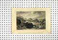Original Old Antique Print View Ilfracombe Town Harbour Devonshire C1836 Allom