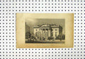 Original Old Antique Print View Physicians Hall George Street C1836 Edinburgh