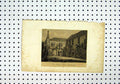 Original Old Antique Print View Bishops Palace Peterborough Cathedral C1836