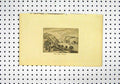 Old Antique Print View Hot Wells C1836 River Mountains Boat Country Scene 19th