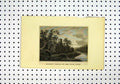 Original Old Antique Print View Hampton Church Canal Bath C1836 19th Century