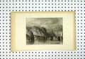 Original Old Antique Print Sea Views C1836 Scenery Boat Cliff Turner Miller