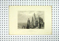Original Old Antique Print C1836 View Creves Mount St Michael Stanfield Higham