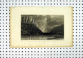 Original Old Antique Print C1836 Lurley Berg Goar Sea View Scenery Tingle 19th