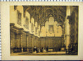 Old Antique Print Burleigh Great Hall Horthamptonshire C1850 Stately Home 19th