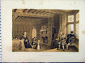 Old Antique Print Stately Home C1850 Feering House Essex Fairholt Hanhart 19th