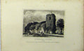 Original Old Antique Print C1848 View Chingford Church Essex Dugdales Victorian