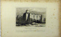 Original Old Antique Print View Colchester Castle Essex C1848 Dugdales 19th