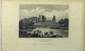 Original Old Antique Print C1848 View Brougham Castle Westmoreland Dugdales