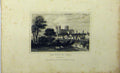 Old Antique Print View City York Yorkshire C1848 Country Scene Dugdales 19th