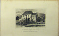 Original Old Antique Print St Martins Priory Dover Kent C1848 Dugdales 19th