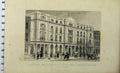 Original Old Antique Print C1848 Religious Tracy Society Repository Paternoster