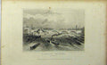 Original Old Antique Print View London Bridge River Boat C1848 Dugdales 19th