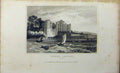 Original Old Antique Print C1848 Upnor Castle Kent Boats River Dugdales 19th