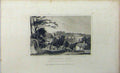 Original Old Antique Print View Penshurst Kent Philip Sydney C1848 Dugdales
