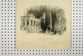 Original Old Antique Print C1865 View Abbey Church St Denis Tomb Louis Xii 19th