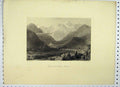 Old Antique Print Pyreness Mountains C1865 France Country Scene Templeton 19th