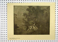Original Old Antique Print Chatsworth House 1904 Fete Champetre Country Picnic