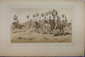 Original Old Antique Print 1885 Brussells Exhibition Horses Siers March 19th