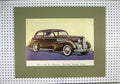 Original Old Antique Print Advert Five-Passenger Two-Door Touring Sedan Colour