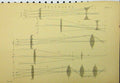 Original Old Antique Print Diagrams Telescope Tracing Drawings