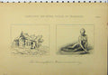 Original Old Antique Print C1890 Aquatinta Engraving Chalk Statue Etching 19th