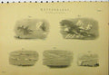 Original Old Antique Print C1890 Meteorology Mists Clouds Views 19th