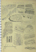 Original Old Antique Print C1890 Geology Granite Vein Porphyry Sandstone 19th