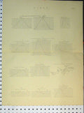 Original Old Antique Print C1890 Tides Curve Weymouth Thames Severn Victorian