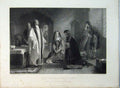 Old Antique Print Lord William Russell 1683 Priest Praying Vernon Gallery