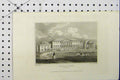 Original Old Antique Print C1869 View Nostal Park Yorkshire England Hay 19th