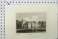 Old Antique Print View Childwall Hall Lancashire England C1869 Cooke Jun 19th