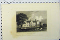 Original Old Antique Print C1869 View Weston Birt Gloucestershire Jeavons 19th