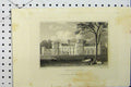 Original Old Antique Print C1869 View Michlegrove Castle Sussex Wallis 19th