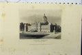 Original Old Antique Print C1869 View Castle Howard Home Earl Carlisle Dugdales
