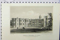 Original Old Antique Print C1869 View Temple Newsam York Home Meynell Ingram