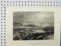 Original Old Antique Print Dunstaffnage Castle Entrance Loch Etive Highlands