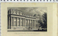 Original Old Antique Print 1828 Lord Grosvenor Gallery Park Lane London Deebie